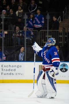 New Yorks målvakt Henrik Lundqvist