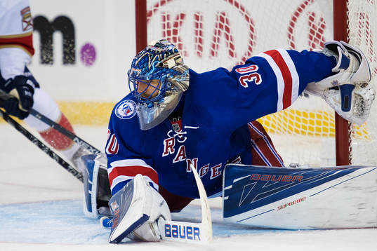New Yorks målvakt Henrik Lundqvist