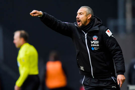 Helsingborgs manager Henrik Larsson
