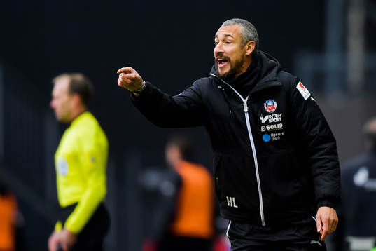 Helsingborgs manager Henrik Larsson