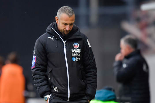 Helsingborgs manager Henrik Larsson deppar
