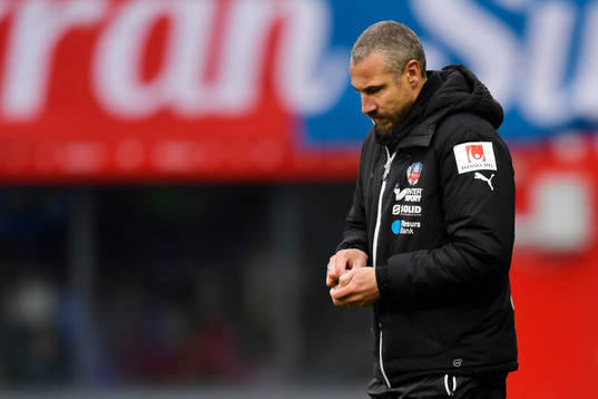 Helsingborgs manager Henrik Larsson