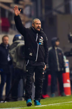 Helsingborgs manager Henrik Larsson