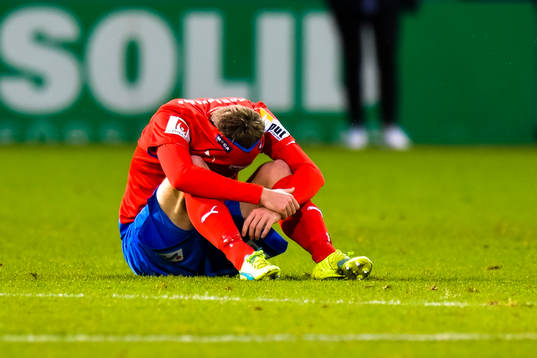 Helsingborgs spelare deppar