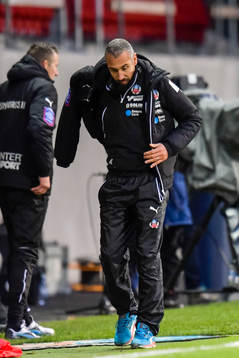 Helsingborgs manager Henrik Larsson