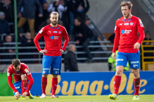 Helsingborgs Anton Wede, Jonatan Olsson  och Alexander
