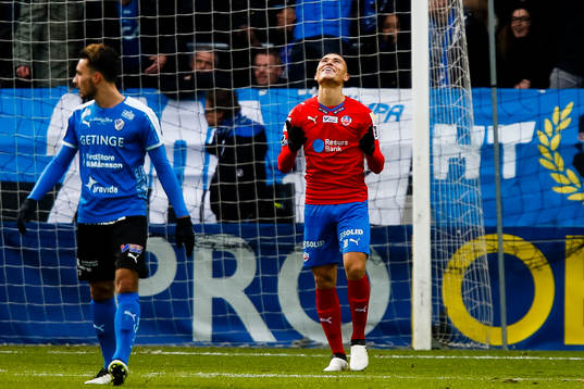Helsingborgs Jordan Larsson deppar