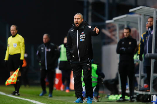 Helsingborgs manager Henrik Larsson