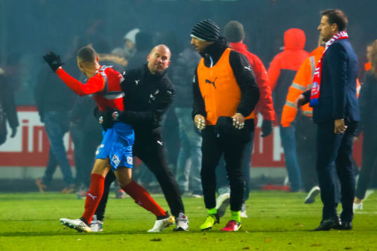 Helsingborgs Jordan Larsson irriterad på supportrar som