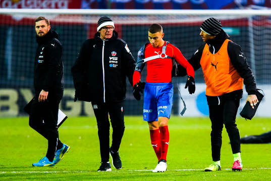 Helsingborgs Jordan Larsson irriterad på supportrar som
