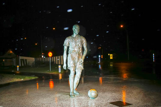 Henrik Larssons staty