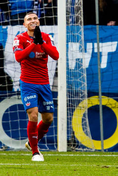 Helsingborgs Jordan Larsson deppar