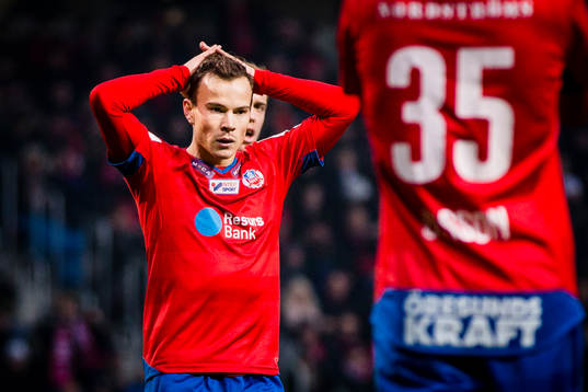 Helsingborgs Anton Wede deppar
