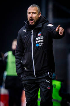Helsingborgs manager Henrik Larsson