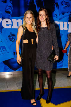 Olivia Schough och Lotta Schelin