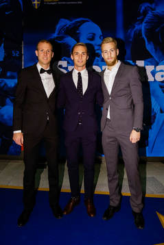 Norrköpings Andreas Johansson , Linus Wahlqvist  och Filip