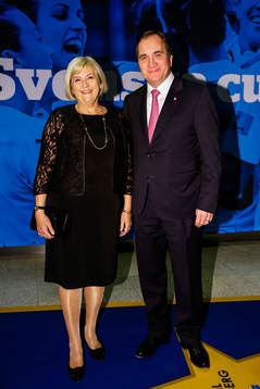 Stefan Löfven, Statsminister, med fru