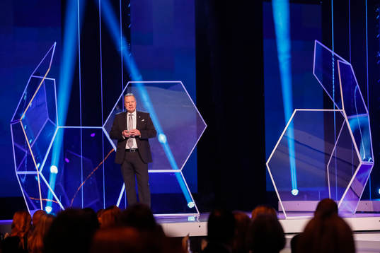 Karl-Erik Nilsson, ordförande för Svenska