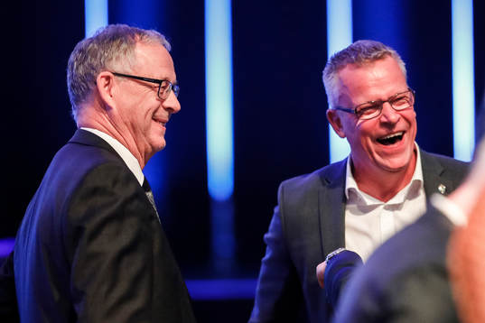 Lars Lagerbäck och Janne Andersson