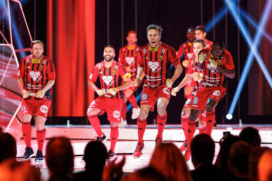 Östersund FK med scenshow