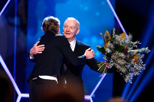 Tord Grip kramar om Pia Sundhage