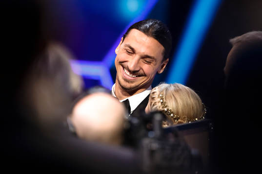 Zlatan Ibrahimovic och Anna Brolin