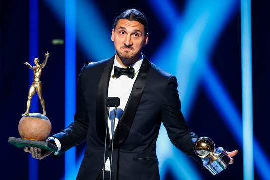 Zlatan Ibrahimovic, vinnare av Guldbollen