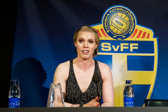 Hedvig Lindahl, vinnare av Diamantbollen