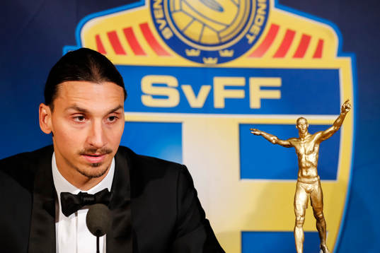 Zlatan Ibrahimovic, vinnare av Guldbollen