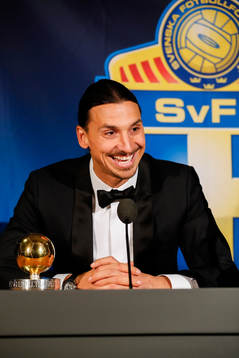Zlatan Ibrahimovic, vinnare av Guldbollen