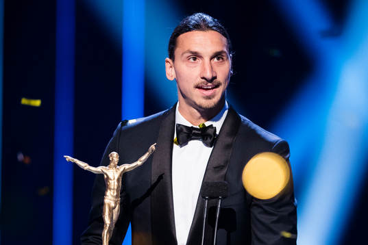 Zlatan Ibrahimovic, vinnare av Guldbollen