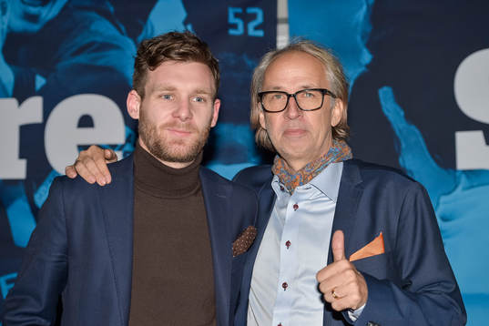 Patrik Falk och Tomas Andersson , ordförande för GAIS
