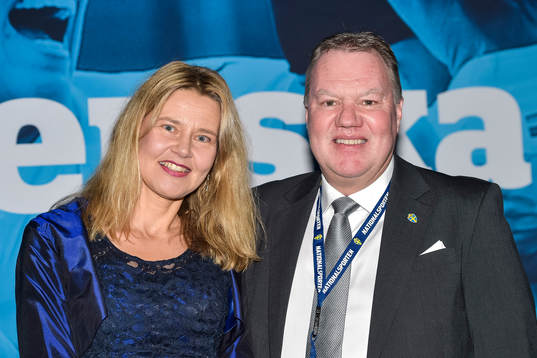 Karl-Erik Nilsson, ordförande för Svenska