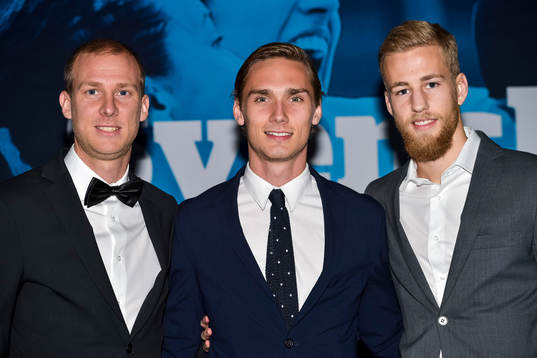 Norrköpings Andreas Johansson , Linus Wahlqvist och Filip