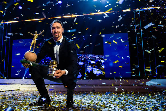 Zlatan Ibrahimovic, vinnare av Guldbollen
