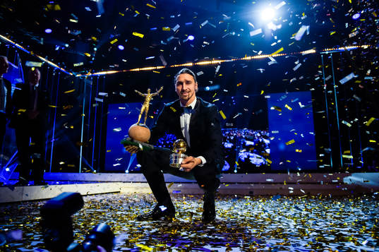 Zlatan Ibrahimovic, vinnare av Guldbollen