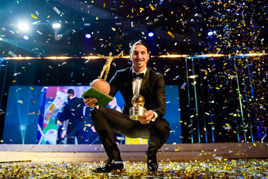 Zlatan Ibrahimovic, vinnare av Guldbollen