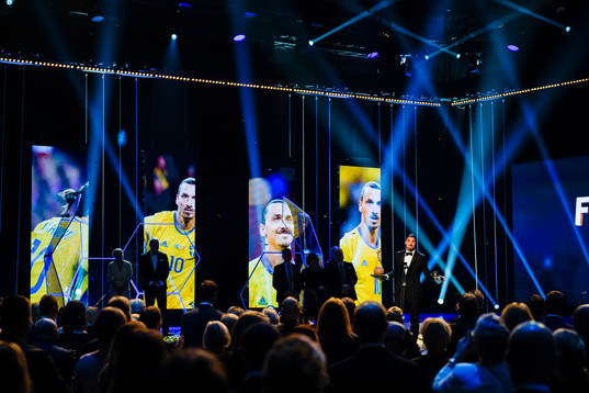 Zlatan Ibrahimovic, vinnare av Guldbollen
