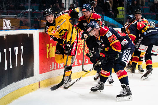 Luleås Johan Forsberg, Djurgårdens Linus Hultström och