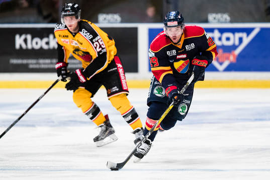 Luleås Anton Hedman och Djurgårdens Matt Anderson