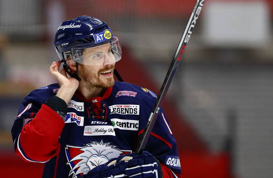 Linköpings Anssi Salmela jublar