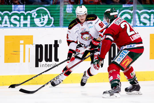 Malmö Redhawks Kim Rosdahl och Frölundas Joel Lundqvist