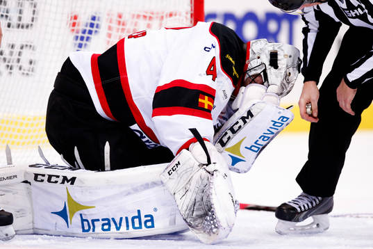 Malmö Redhawks målvakt Cristopher Nihlstorp får utgå