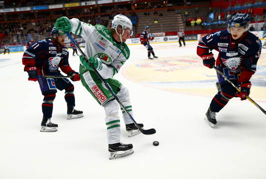 Rögle-spelare och Linköpings Kristian Näkyvä