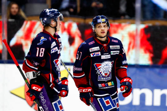 Linköpings Kristian Näkyvä jublar
