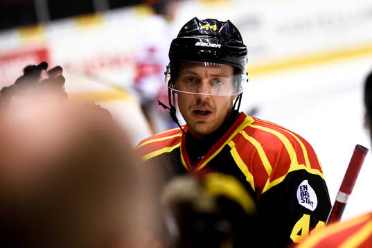 Brynäs Jacob Blomqvist jublar