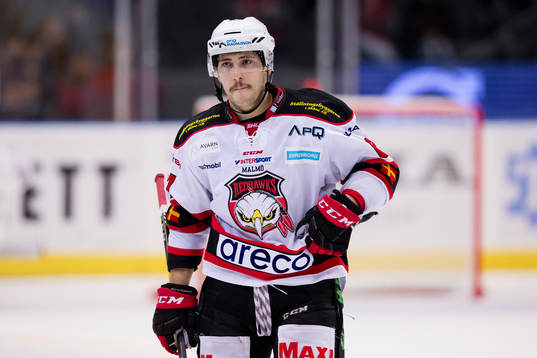 Malmö Redhawks Konstantin Komarek deppar