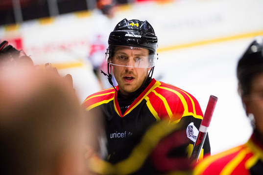 Brynäs Jacob Blomqvist jublar