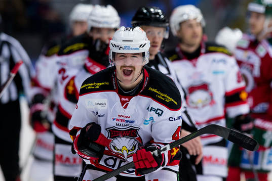 Malmö Redhawks Nichlas Hardt jublar