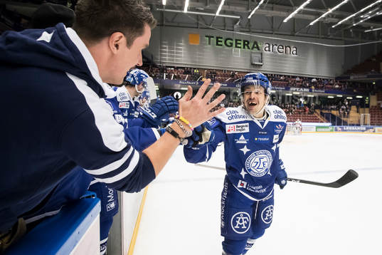 Leksands Eric Castonguay jublar